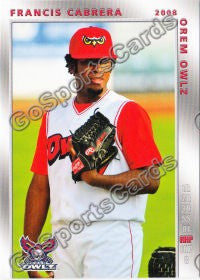 2008 Orem Owlz Francis Cabrera