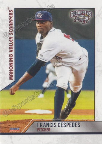 2019 Mahoning Valley Scrappers Francis Cespedes