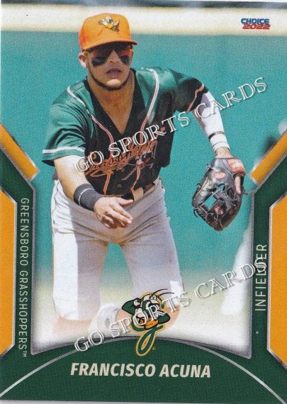 2022 Greensboro Grasshoppers Francisco Acuna