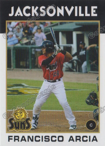 2016 Jacksonville Suns Francisco Arcia