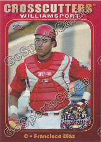 2011 Williamsport Crosscutters Francisco Diaz