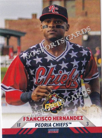 2022 Peoria Chiefs Francisco Hernandez