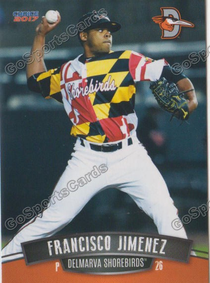 2017 Delmarva Shorebirds Francisco Jimenez