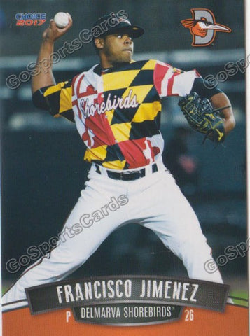 2017 Delmarva Shorebirds Francisco Jimenez
