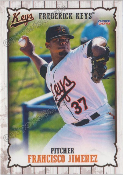 2019 Frederick Keys Francisco Jimenez