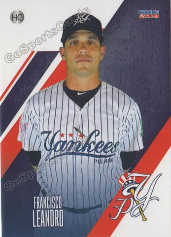 2018 Pulaski Yankees Francisco Leandro