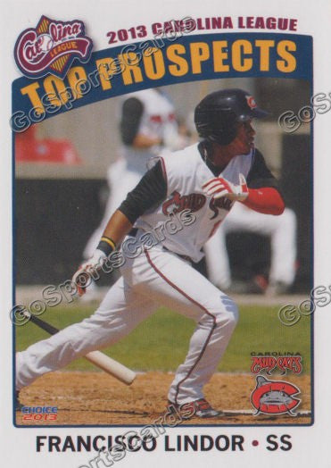 2013 Carolina League Top Prospect Francisco Lindor
