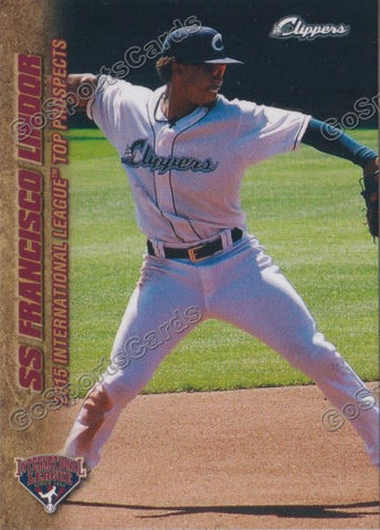 2015 International League Top Prospect Francisco Lindor