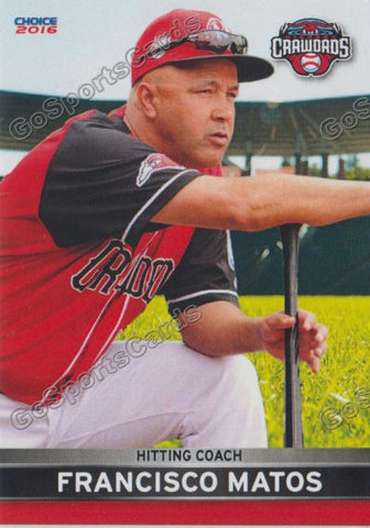 2016 Hickory Crawdads Francisco Matos