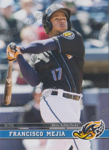 2017 Akron RubberDucks Francisco Mejia
