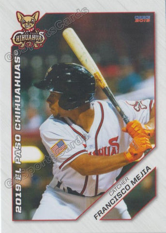 2019 El Paso Chihuahuas Francisco Mejia