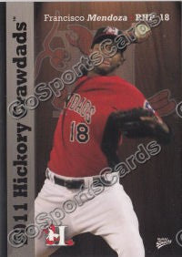 2011 Hickory Crawdads Francisco Mendoza