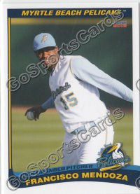 2012 Myrtle Beach Pelicans Francisco Mendoza