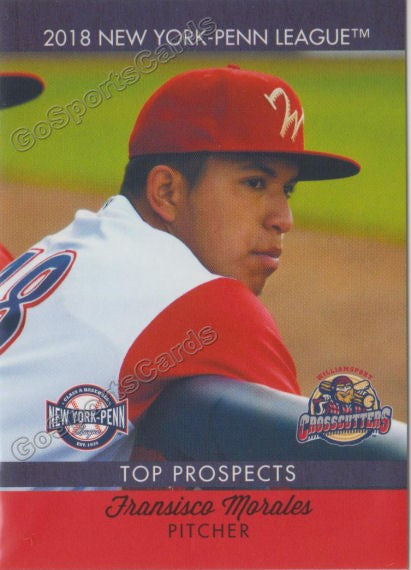 2018 New York Penn League Top Prospects NYPL Francisco Morales