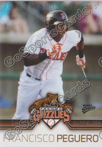 2012 Fresno Grizzlies Francisco Peguero