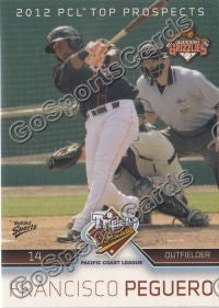 2012 Pacific Coast League Top Prospect PCL Francisco Peguero