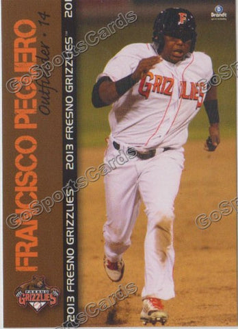 2013 Fresno Grizzlies Francisco Peguero
