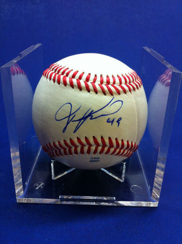 Francisco Peguero Signed Baseball Auto
