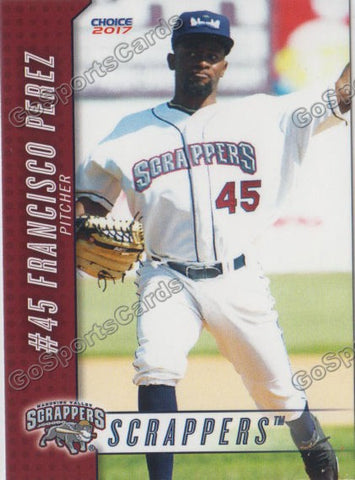 2017 Mahoning Valley Scrappers Fransisco Francisco Perez
