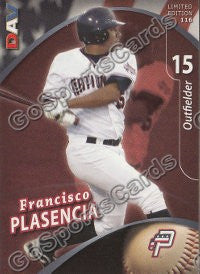 2009 Potomac Nationals DAV Francisco Plasencia