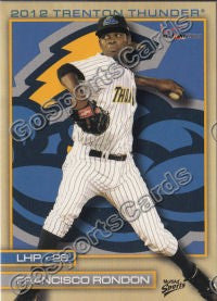 2012 Trenton Thunder Francisco Rondon