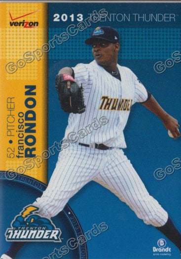 2013 Trenton Thunder Francisco Rondon