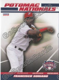 2012 Potomac Nationals Francisco Soriano