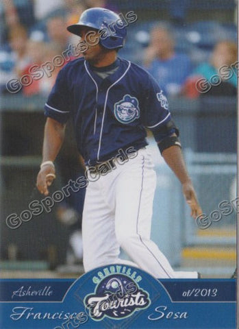 2013 Asheville Tourists Francisco Sosa