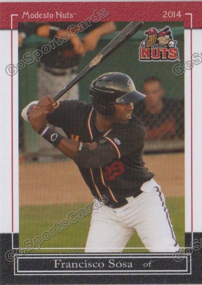 2014 Modesto Nuts Francisco Sosa
