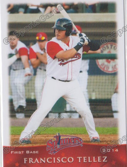 2014 Lowell Spinners Cisco Francisco Tellez