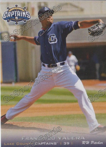 2013 Lake County Captains Francisco Valera