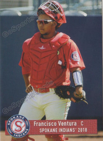 2018 Spokane Indians Francisco Ventura