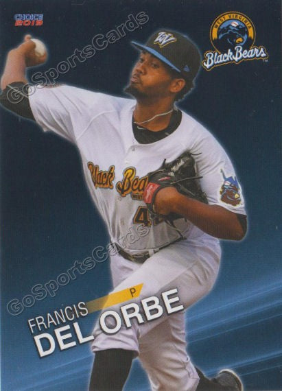 2019 West Virginia Black Bears Francis Del Orbe