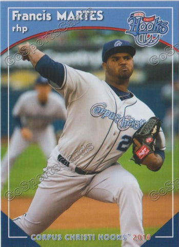 2016 Corpus Christi Hooks Francis Martes