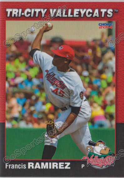 2014 Tri City ValleyCats Francis Ramirez