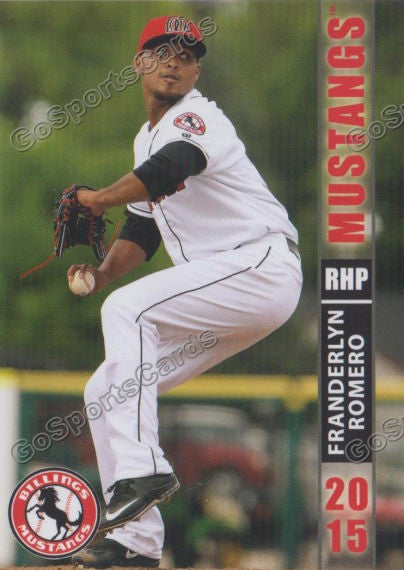 2015 Billings Mustangs Franderlyn Romero