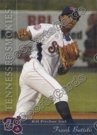 2012 Tennessee Smokies Frank Batista