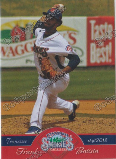 2013 Tennessee Smokies Frank Batista