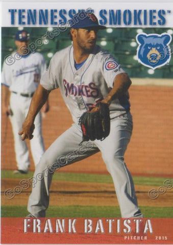 2015 Tennessee Smokies Frank Batista