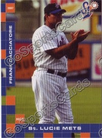 2007 St Lucie Mets Frank Cacciatore