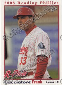2008 Reading Phillies Frank Cacciatore