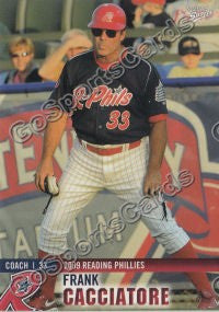 2009 Reading Phillies Update Frank Cacciatore #33