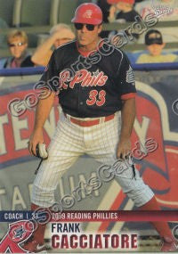 2009 Reading Phillies Update Frank Cacciatore #27