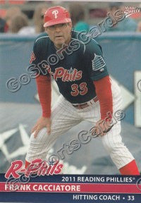 2011 Reading Phillies Frank Cacciatore