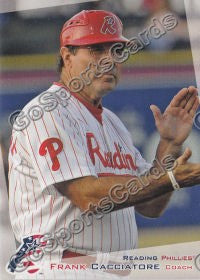 2012 Reading Phillies 2nd Frank Cacciatore