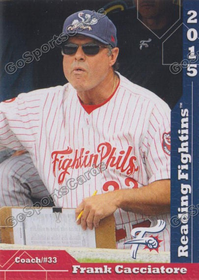 2015 Reading Fightin Phils Update Frank Cacciatore