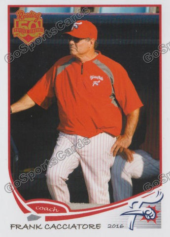 2016 Reading Fightin Phils Frank Cacciatore