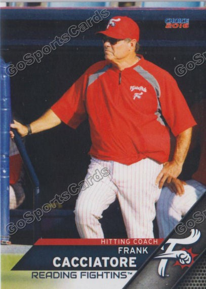 2016 Reading Fightin Phils Playoffs Frank Cacciatore