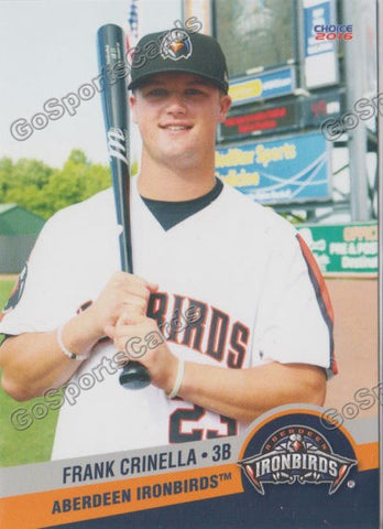 2016 Aberdeen Ironbirds Frank Crinella