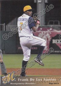 2011 Montgomery Biscuits Frank De Los Santos